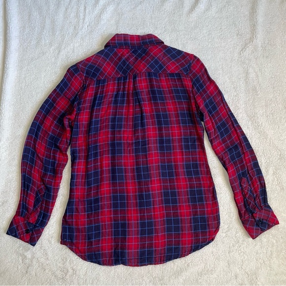 Rails Plaid Button Down Shirt S Minimalist Casual Western - Picture 5 of 8
